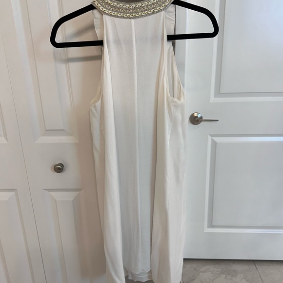 Lilly Pulitzer XS DRESS White with gold and silver embellishments - Picture 8 of 15